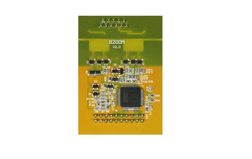 Yeastar Modul B2 – Zubehör, 2 BRI-ISDN-Anschlüsse, für Yeastar P520/P550/P560 usw., grün/orange