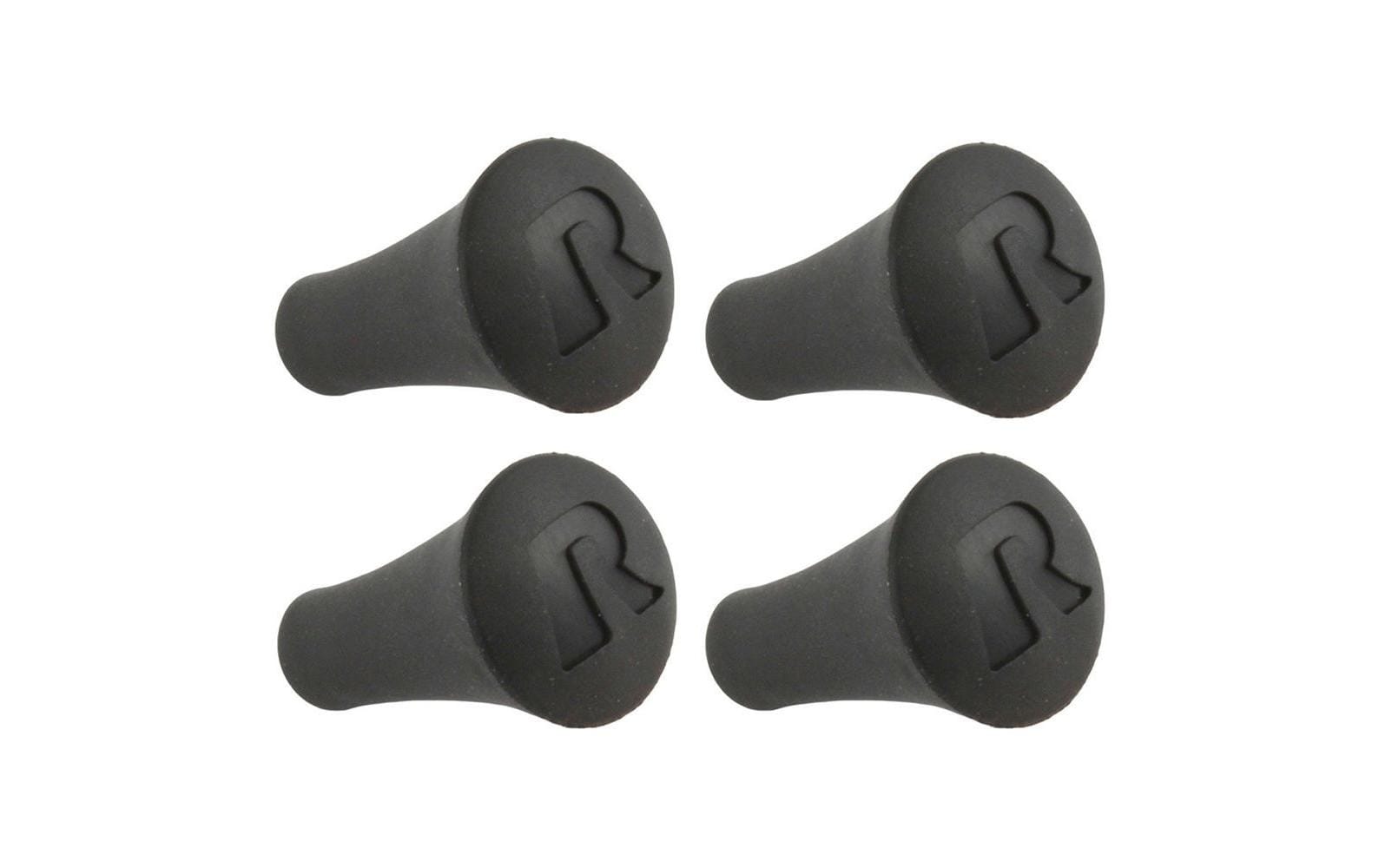 RAM Mounts Montagezubehör (Post Caps) – für RAM X-GRIP Halterungen – 4er-Set – Schwarz, Kunststoff