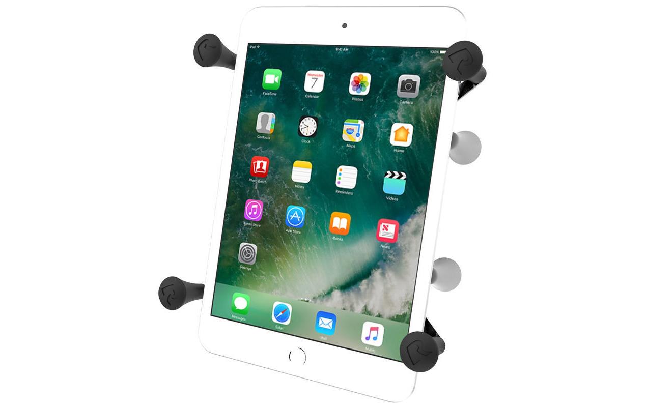 RAM Mounts Tablet-Tischhalterung – für 7–8" Tablets, Top-Halterung, modular erweiterbar – Schwarz