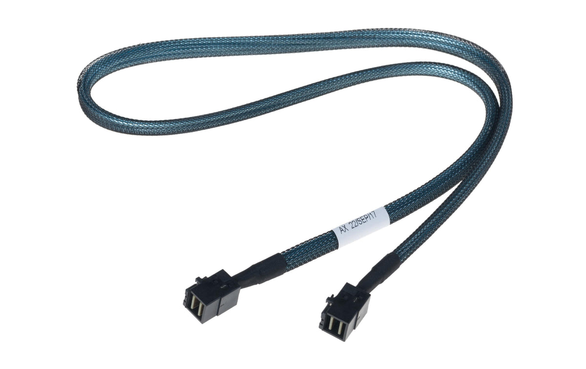 Broadcom CBL-SFF8643-08M Kabel SFF-8643 zu SFF-8643 – HD-SAS, 12 Gbit/s, 0,8 m – für MegaRAID/HBA