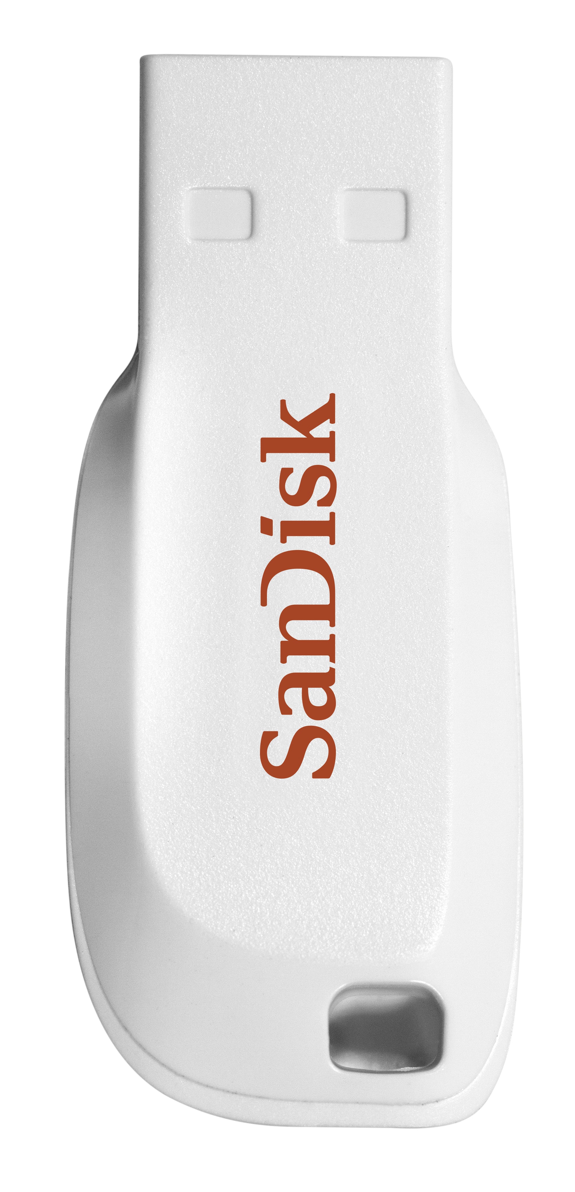 SanDisk Cruzer Blade – 16 GB, USB-A 2.0, Weiss, für Windows/Mac