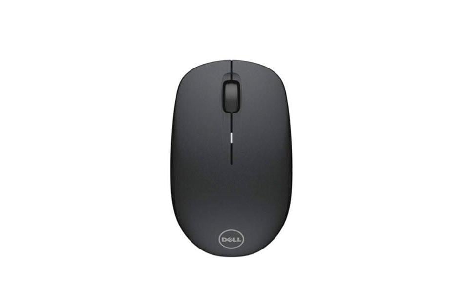 Dell WM126 Maus – kabellos, 2,4 GHz, 3 Tasten, schwarz