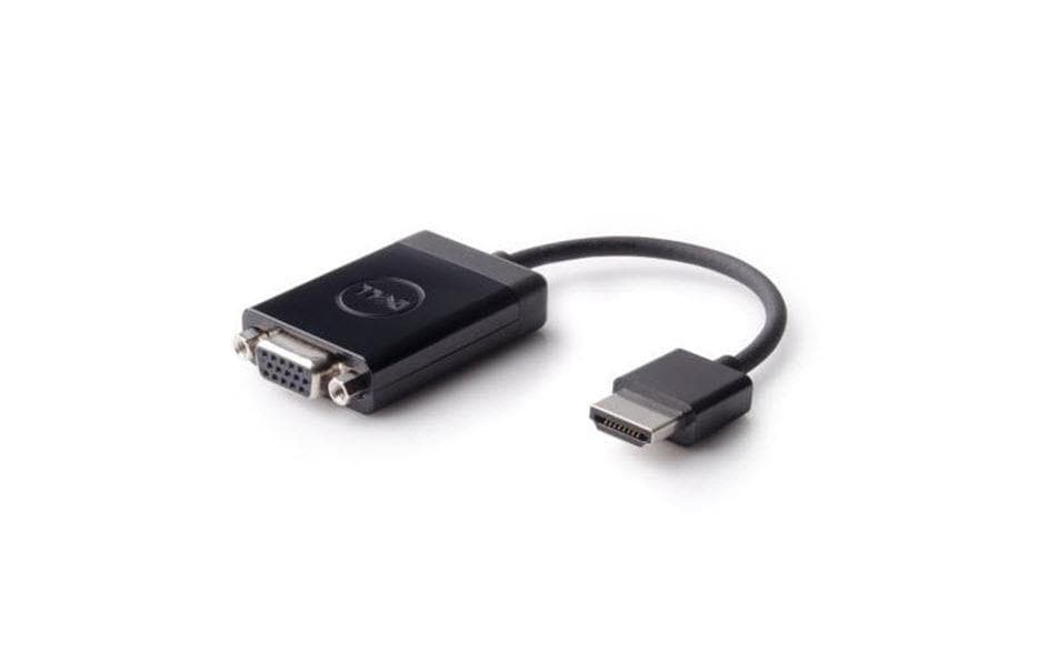 Dell Adapter HDMI zu VGA – 1920 × 1080 (1080p), 0,17 m, Schwarz