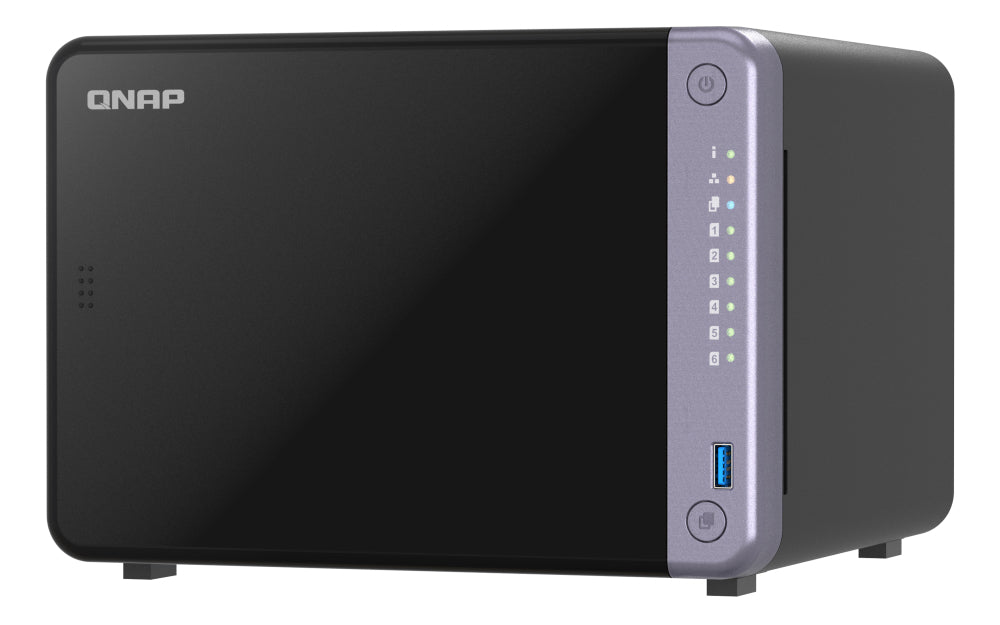 QNAP TS-632X-4G NAS – 6-Bay 3,5", AL-524 4-Kern 2,0 GHz, 4 GB DDR4