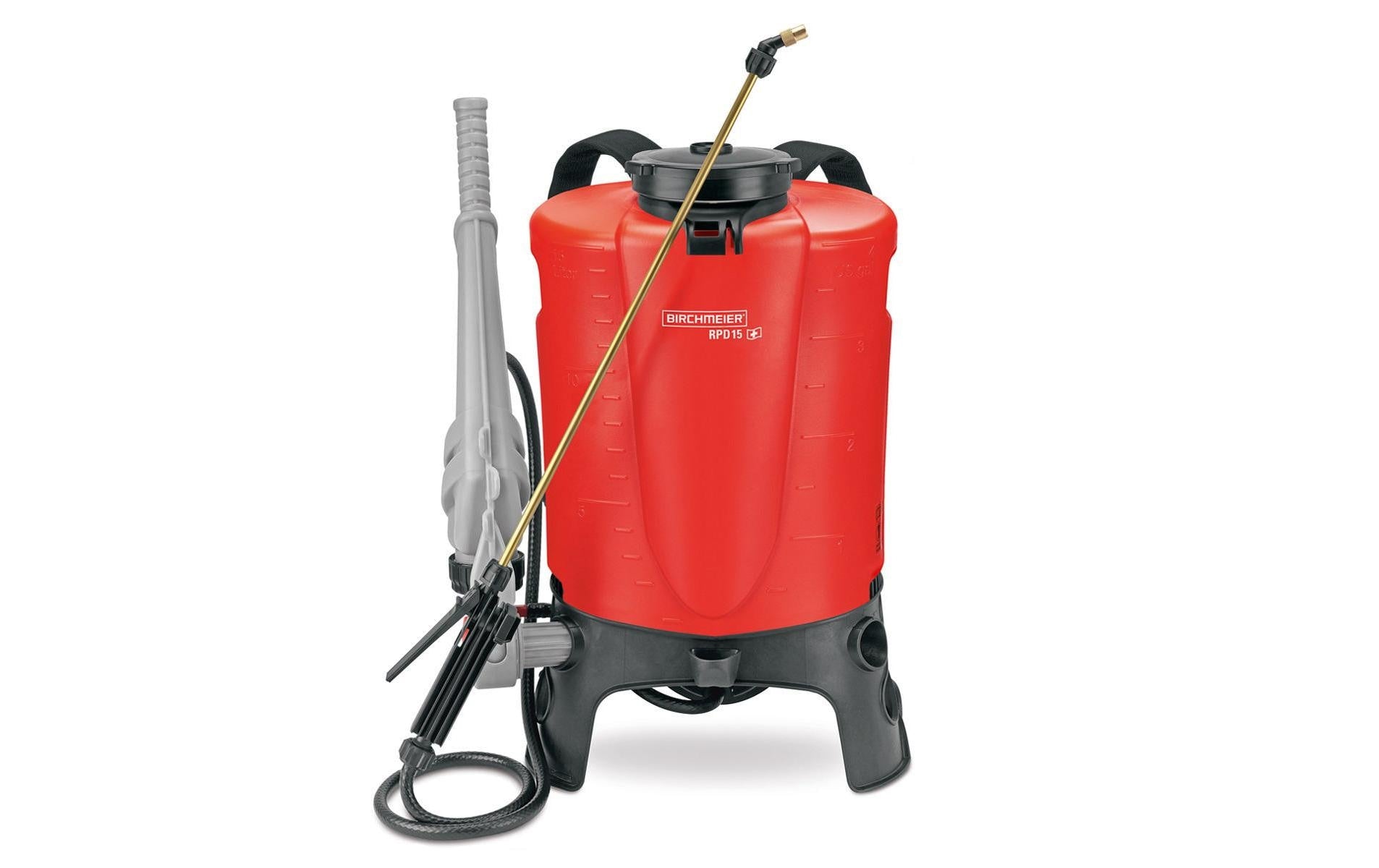 Birchmeier Drucksprüher RPD 15 ABR – 15 l – schwarz/rot – Kunststoff