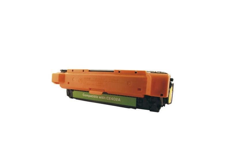 Peach Toner CE402A – gelb, 6000 Seiten – für HP LaserJet Enterprise 500 color M551 dn, M551 n, M575 c und andere