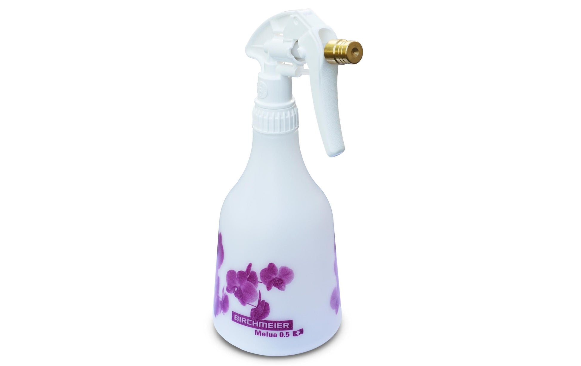 Birchmeier Drucksprüher Melua – 0,5 l – violett/weiß – Kunststoff/ Messing