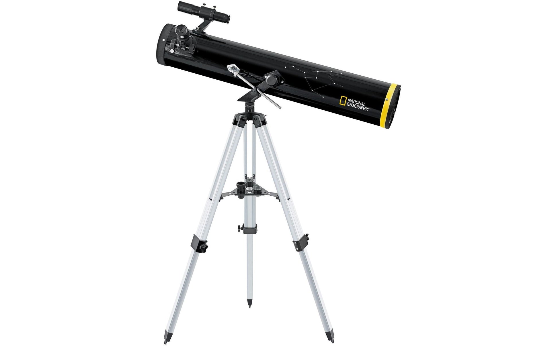 National Geographic 114/900 Reflektor Teleskop – Reflektor, 114 mm, 900 mm, 675×, azimutale Montierung