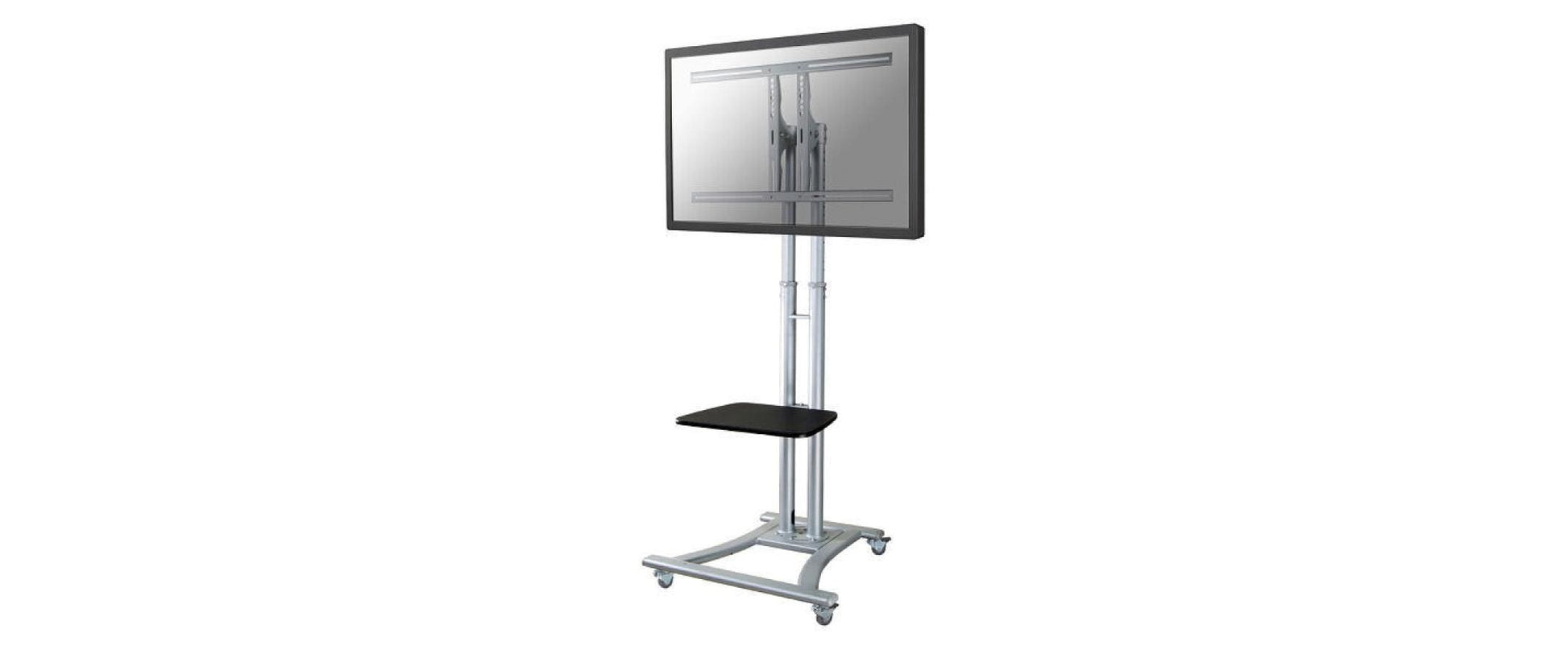 Neomounts PLASMA-M1800E – Displayständer, höhenverstellbar, für 31", VESA 200×200, bis 35 kg, Silber