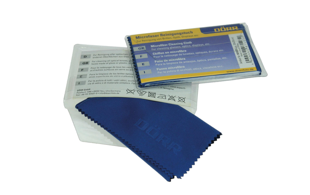 Dörr Mikrofasertuch – blau – 20 × 20 cm – 1 Stk.