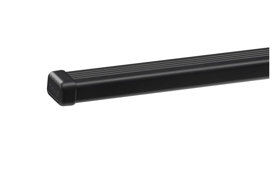 Thule Lastenträger SquareBar – abschliessbar, 100 kg Traglast, 127 cm – für Dachmontage