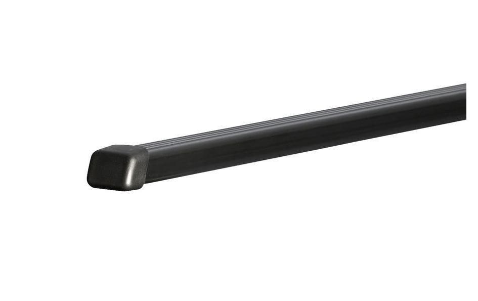 Thule Lastenträger SquareBar – 163 cm, 100 kg, abschliessbar (One Key System) – schwarz – 2 Stk.