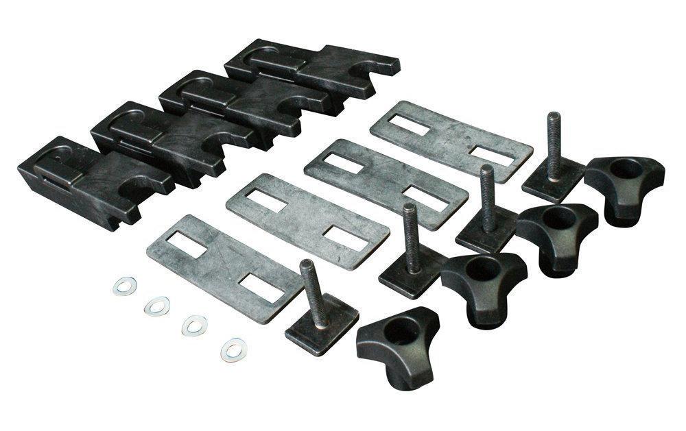 Thule Adapter-Kit für Dachträger – T-Adapter 20 × 27 mm – für Flush-Railing – Schwarz – 4 Stk.