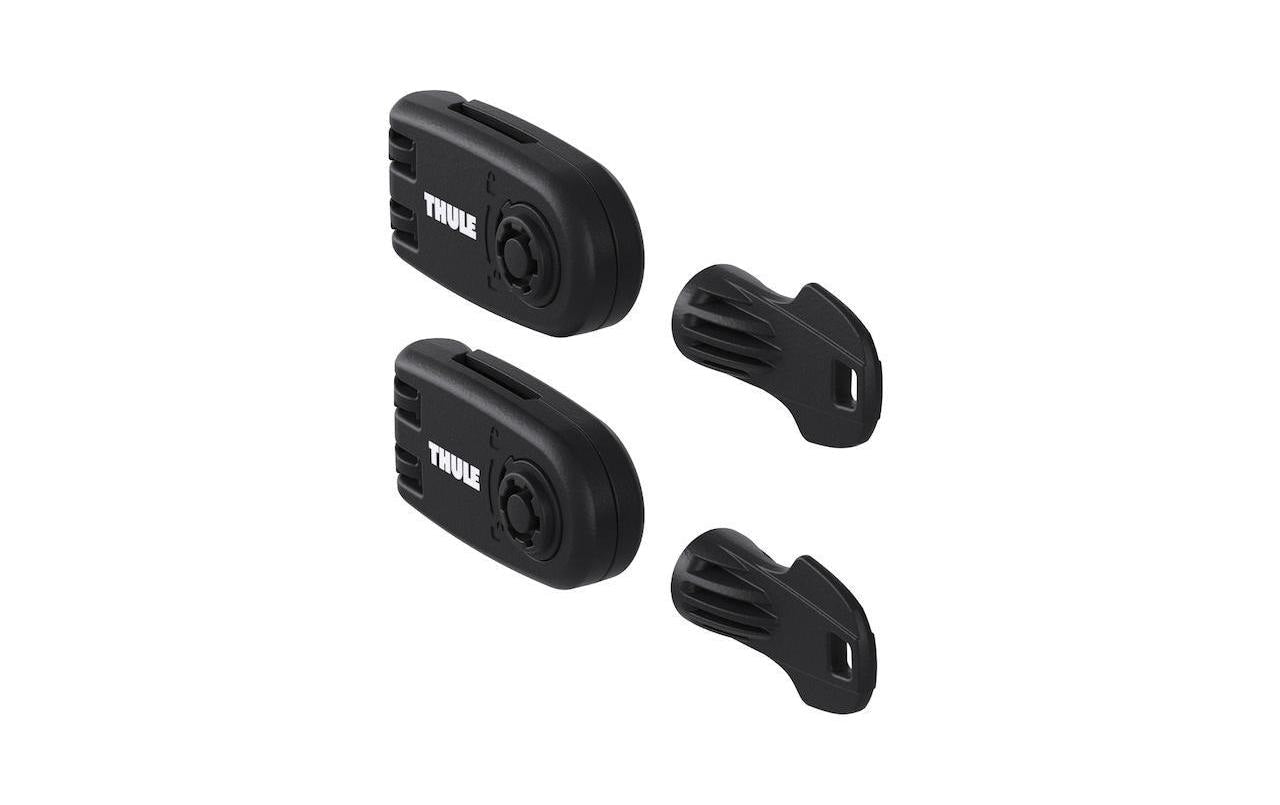 Thule Gurt-Kit für Dachträger – für Flush Railing-Dachträger – Schwarz – 2 Stk.
