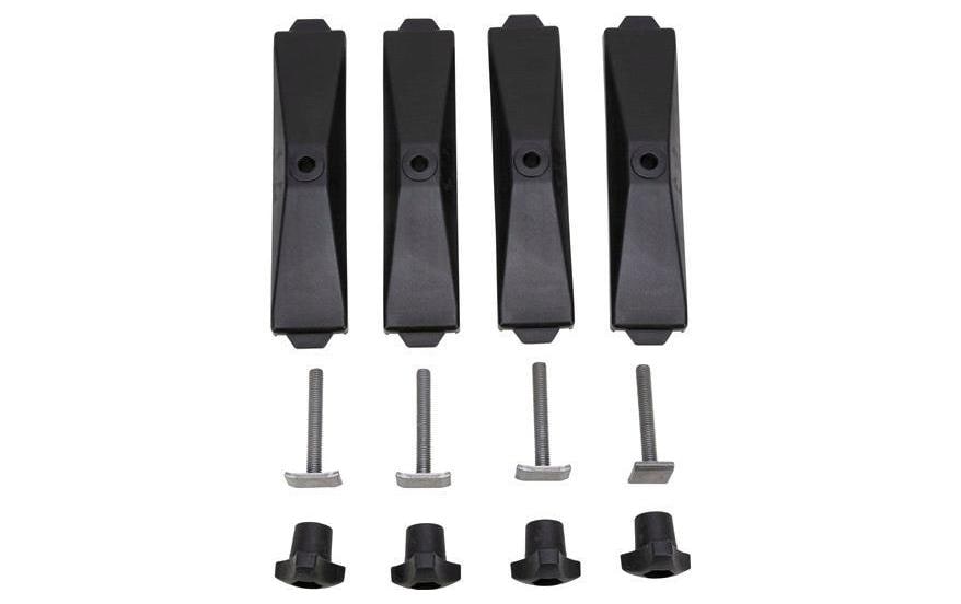 Thule Adapter-Kit für Dachträger – Fixpoint – für T-Track 24×30 mm – Schwarz, Aluminium – 4 Stk.