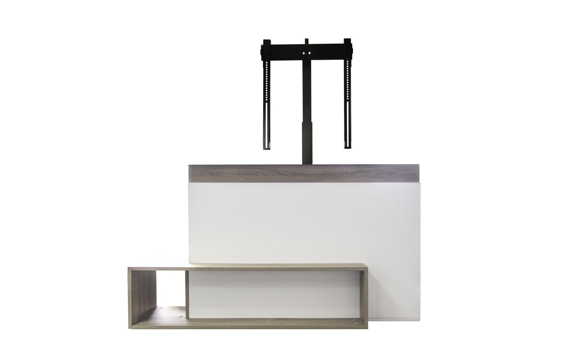 DSS Displayständer, motorisiert, bis 55", VESA 700×600, bis 50 kg, weiss