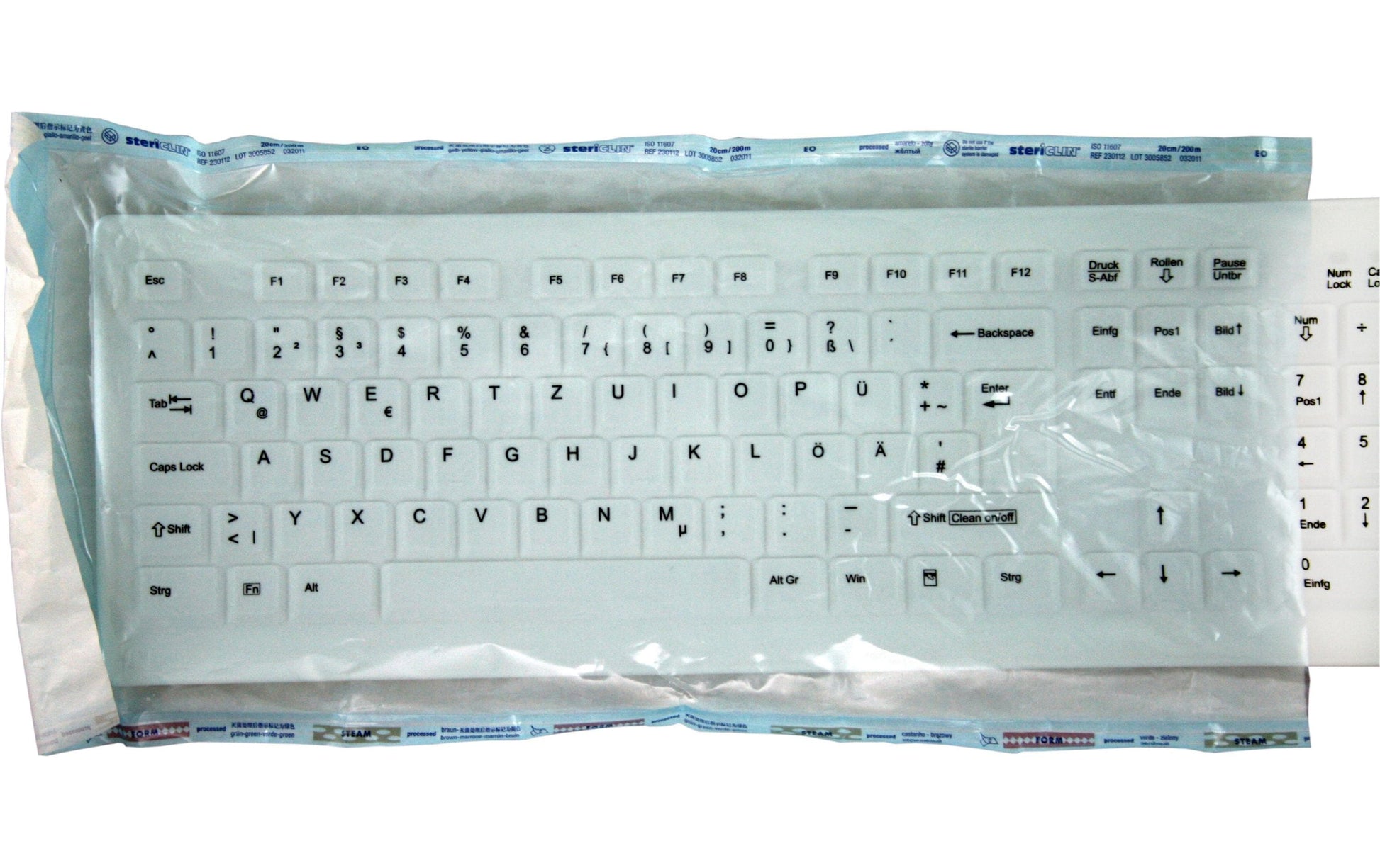 Active Key AK-C8112-U1-W/CH – Tastatur – für Active Key AK-C8112 Medical Keyboard