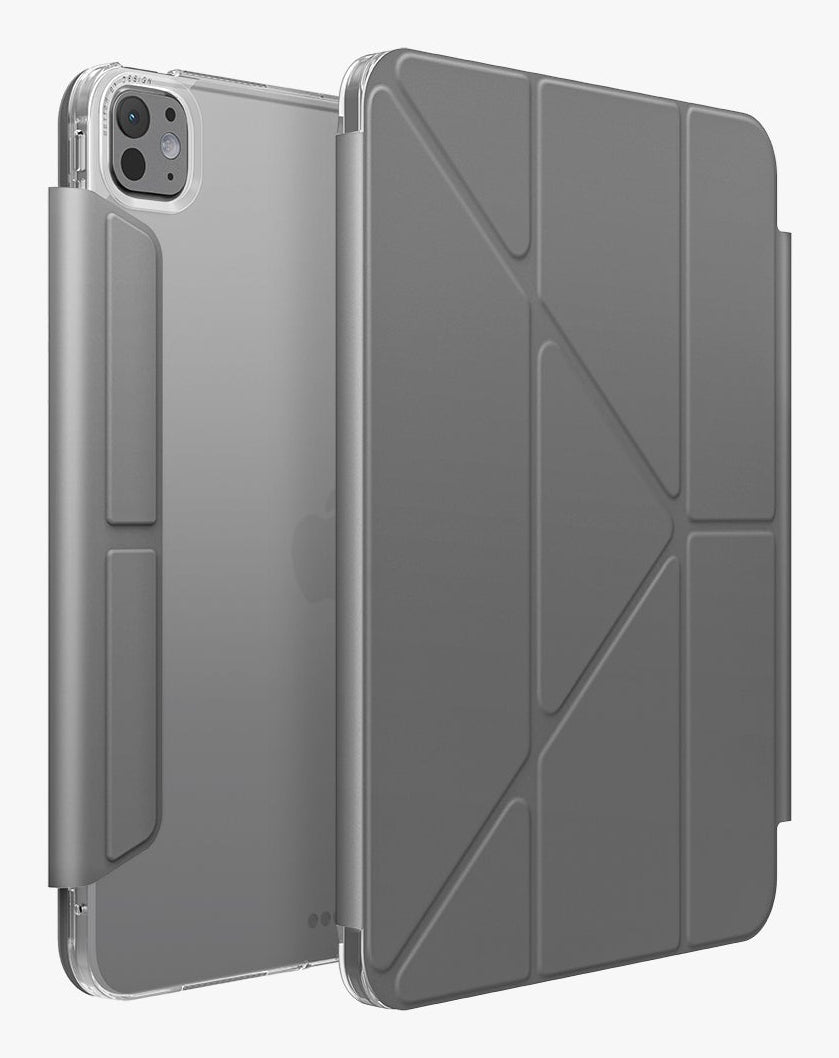 UNIQ Camden Tablet-Hülle für iPad Pro 13" (2024) – Grau