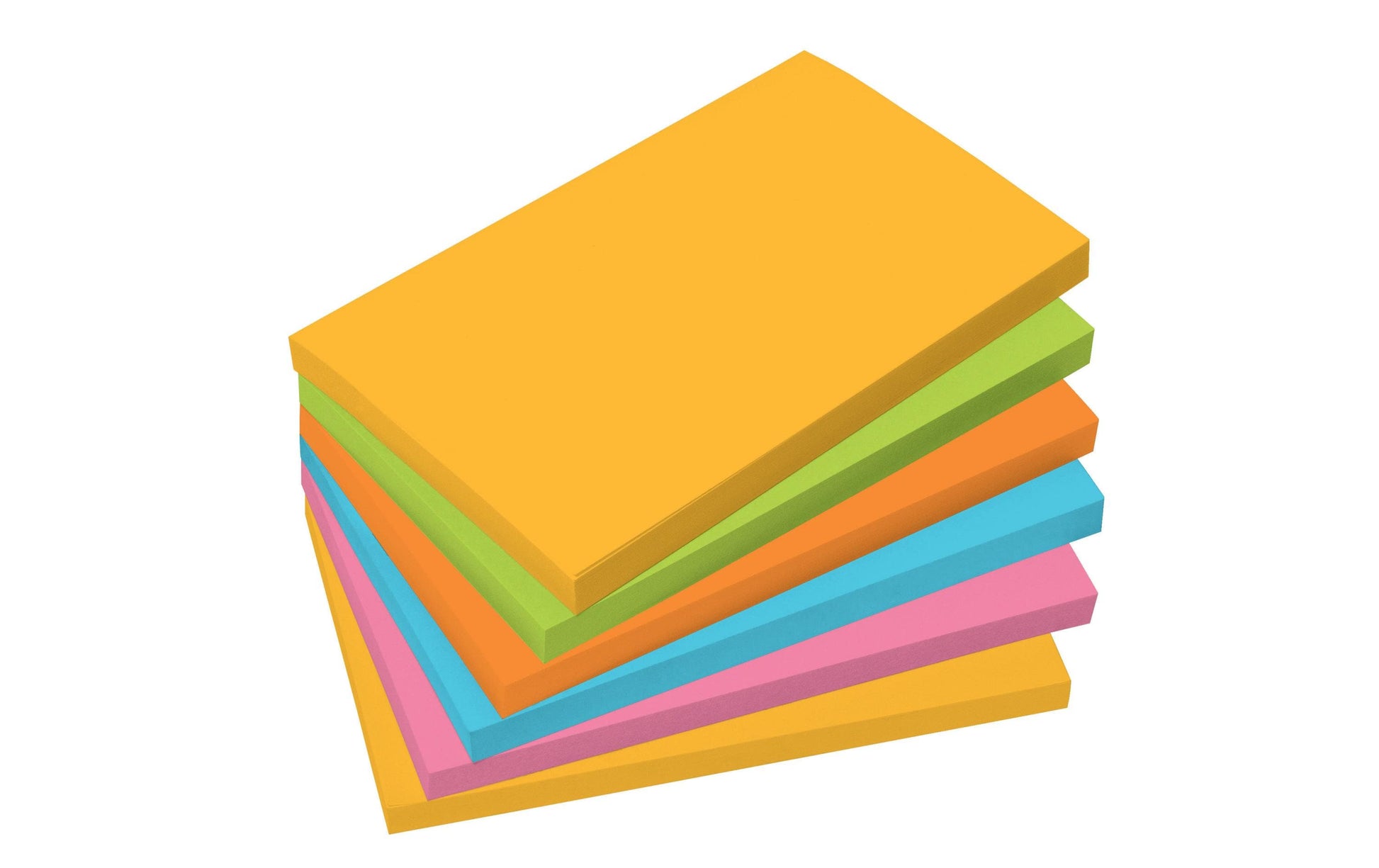 Sigel Haftnotizen – 125×75 mm – sortiert, 6×100 Blatt