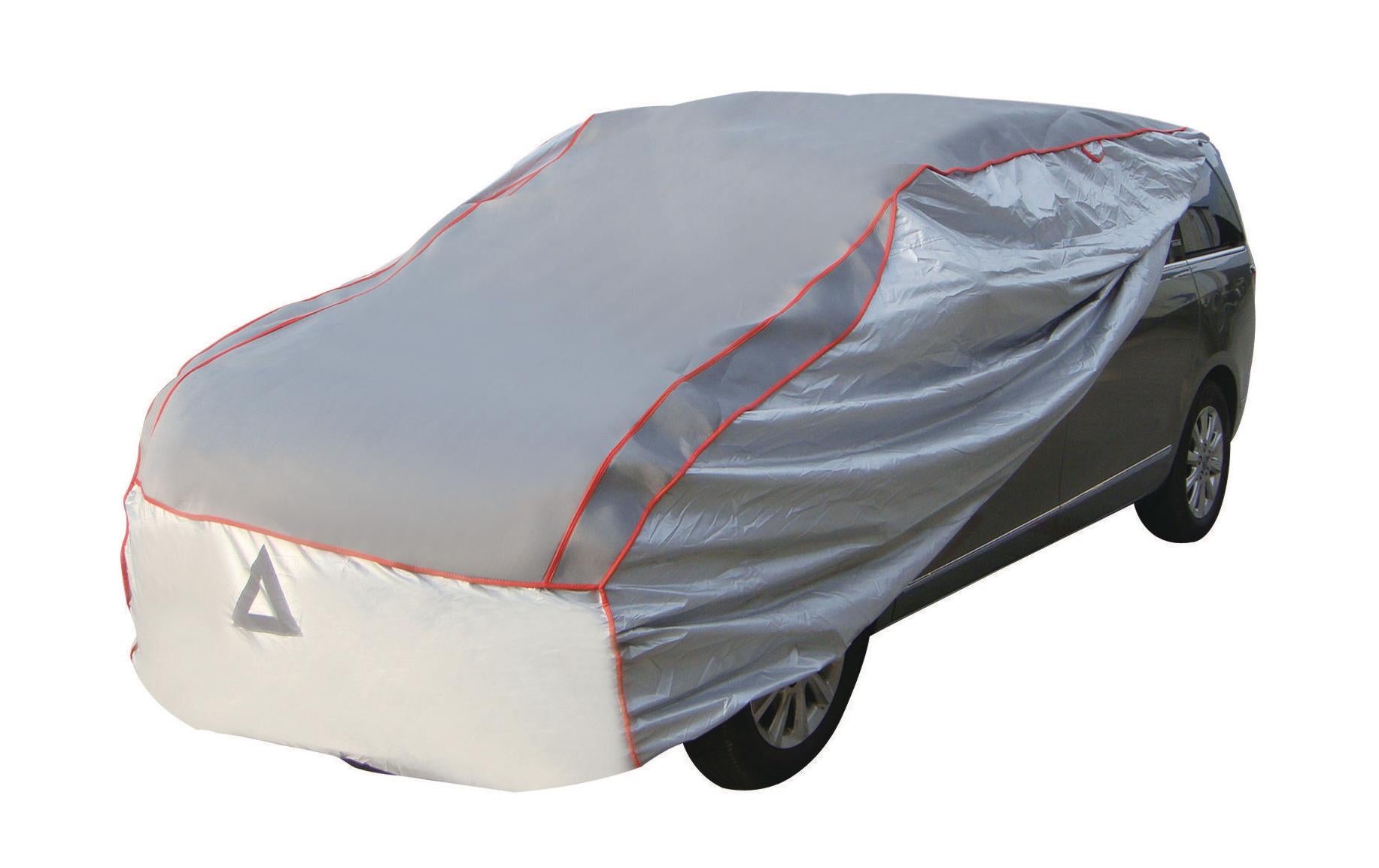 HP Autozubehör Hagelschutz-Garage – für Personenwagen – 475 × 195 × 175 cm – Schaumstoff, Grau