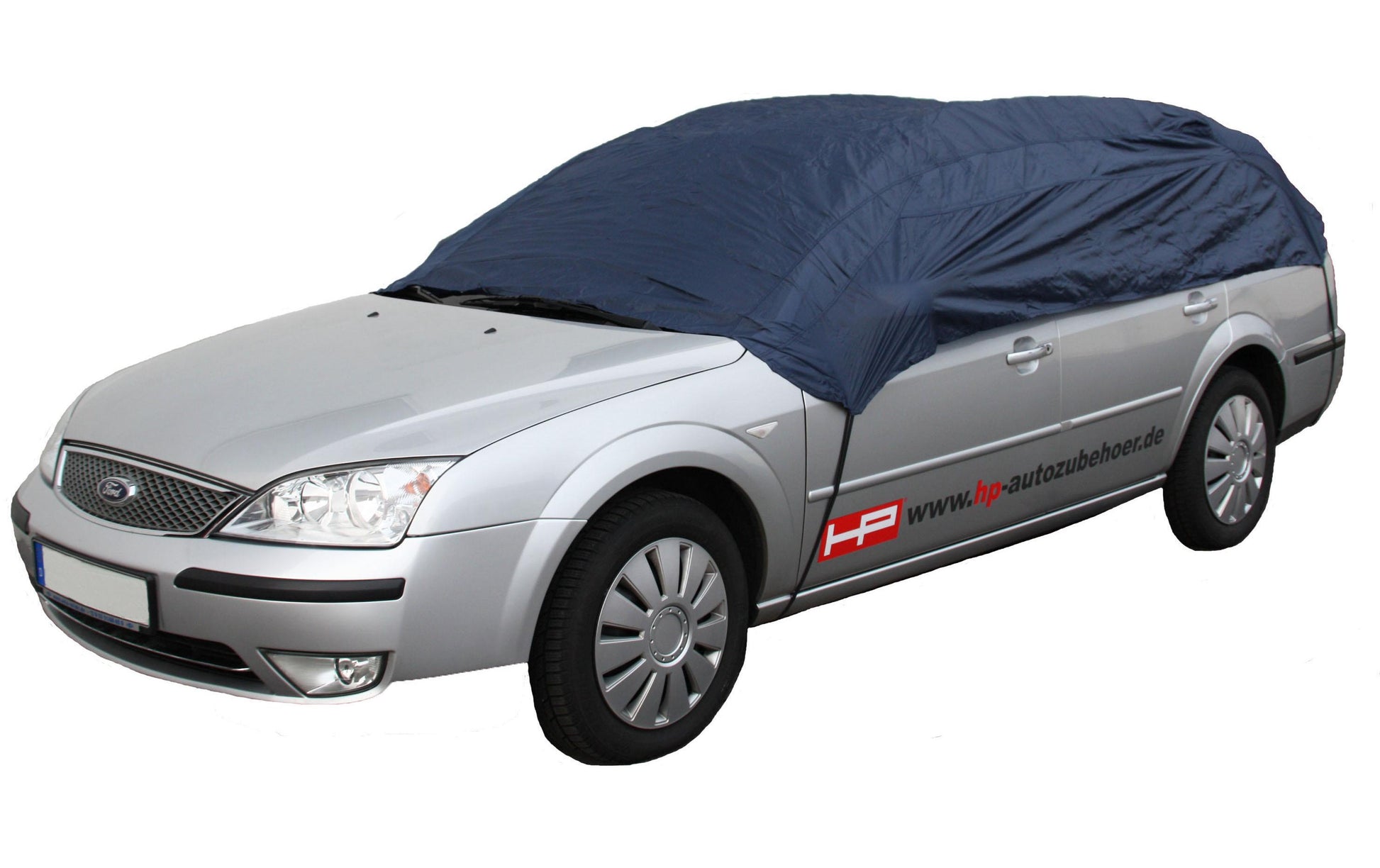 HP Autozubehör Halbgarage – für Personenwagen – 338 × 64 × 155 cm – Nylon, Blau