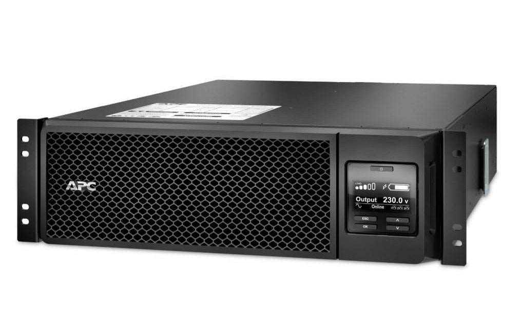 APC Smart-UPS SRT5KRMXLI – USV Online (Doppelwandler), 5 kVA/4500 W, Rack 3U, VRLA, SmartSlot, Hot-Swap
