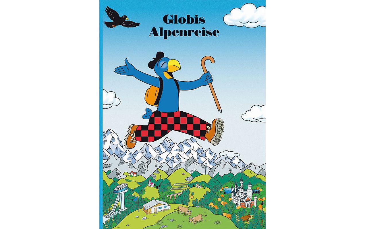 Globi Verlag – Buch – Globis Alpenreise (Band 74), Hardcover, 100 Seiten, Deutsch, ab 3 Jahren