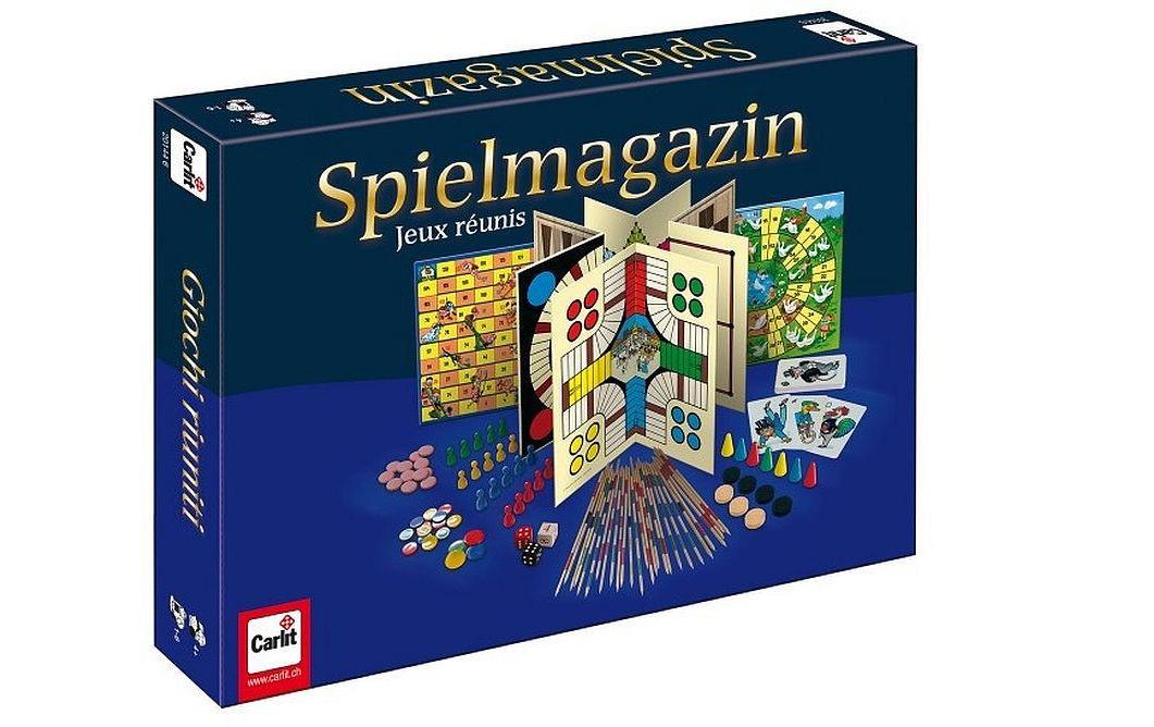 Carlit Spielmagazin – Brettspiel, 2–6 Spieler, ab 4 Jahren, 30 Min., DE