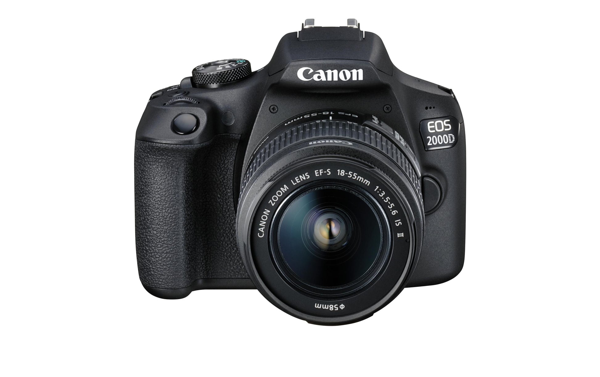Canon EOS 2000D – DSLR Kit 18–55mm, 24,1 MP APS-C, 1080p, schwarz