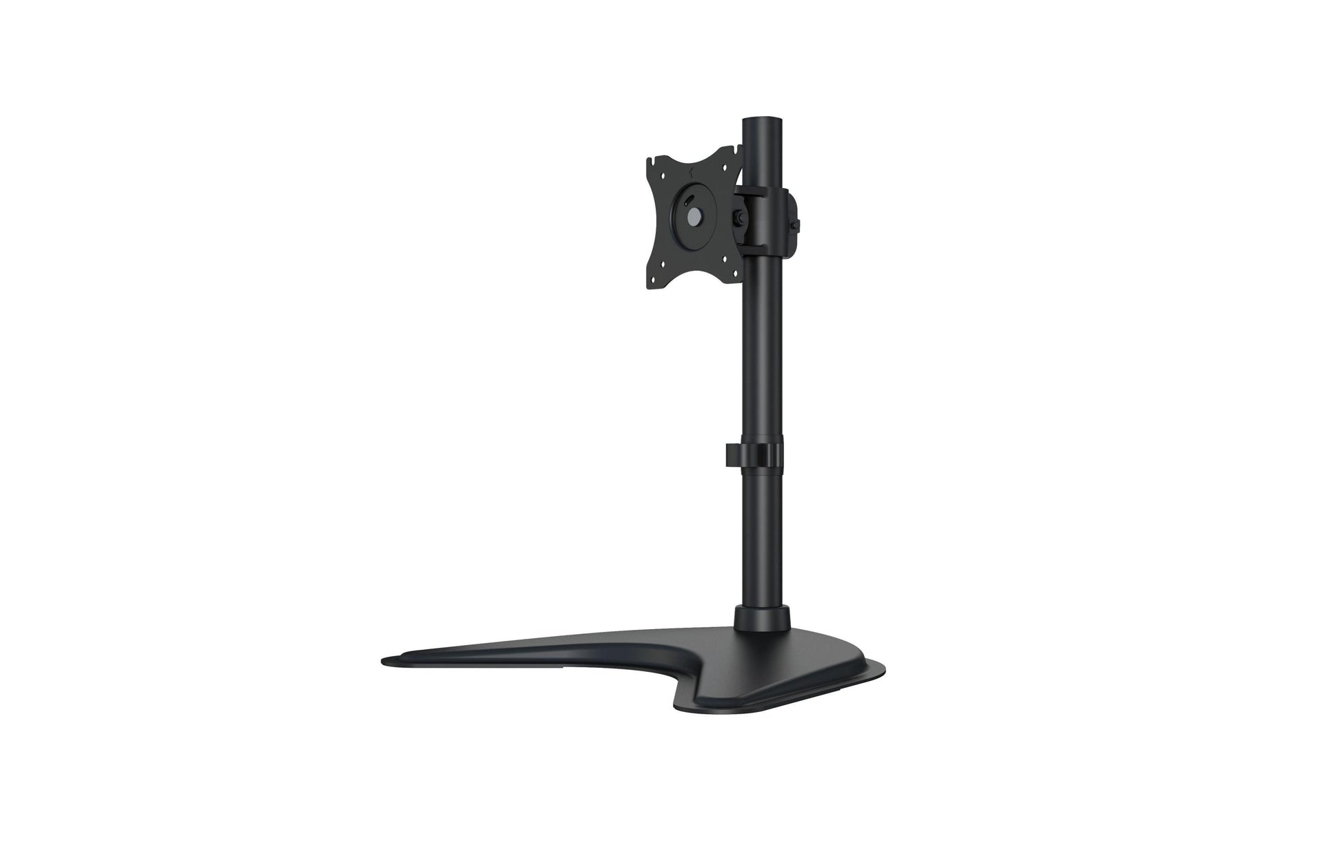 Multibrackets Tischhalterung, bis 27", VESA 75 × 75 mm, 10 kg, neigbar, höhenverstellbar, schwarz
