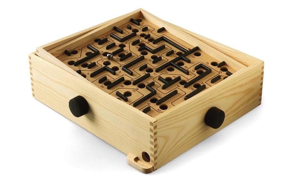 BRIO Labyrinth – Geschicklichkeitsspiel, 1 Spieler, ab 6 Jahren, 20 Min., DE
