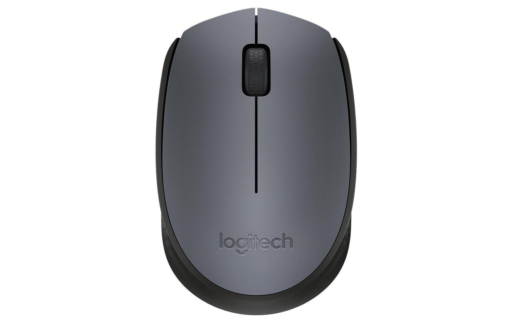 Logitech M170 – Maus – Kabellos (2,4 GHz), 1000 DPI, beidhändig, Grau