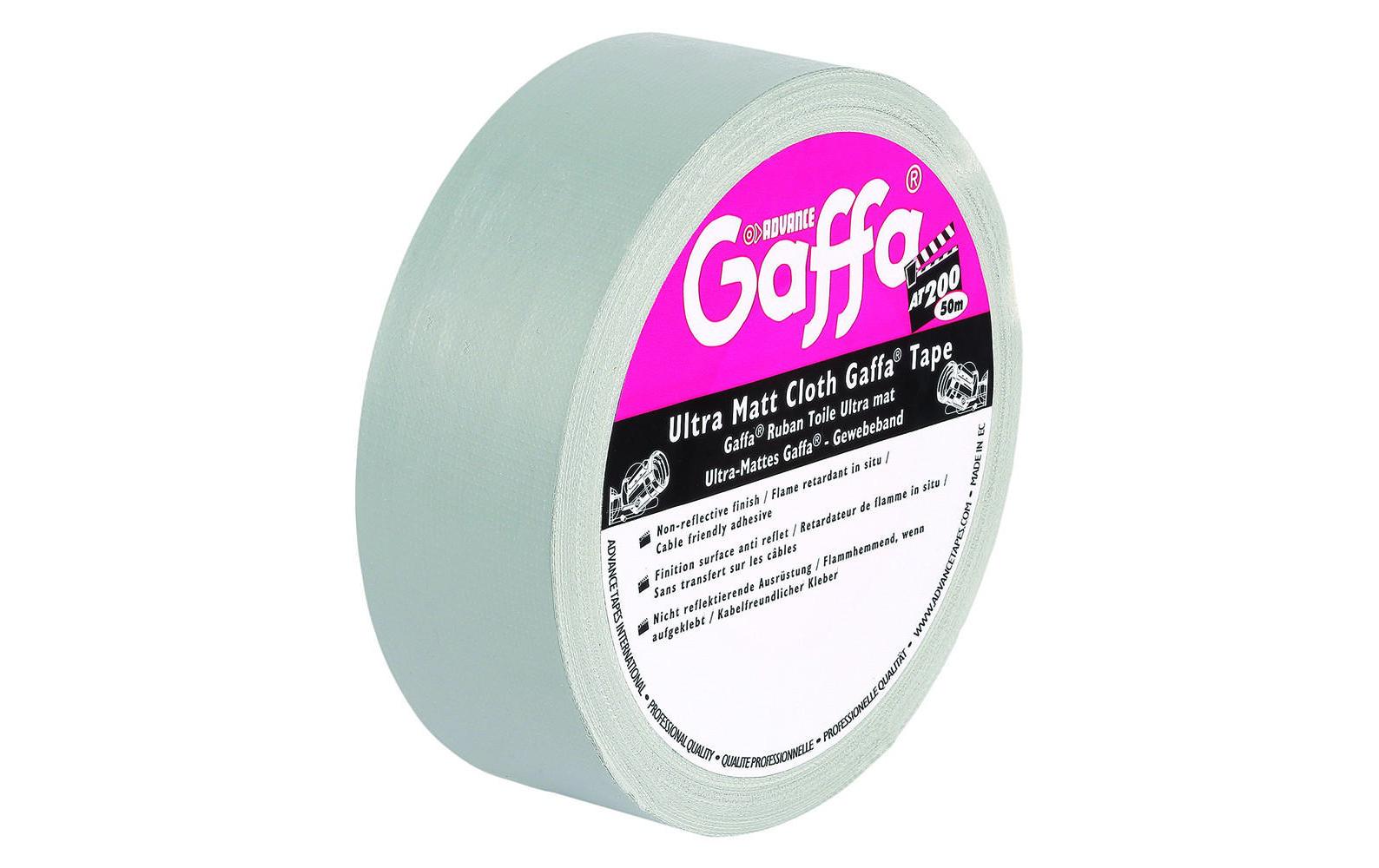 Advance Gewebeband AT 200 – 50 mm × 50 m, silber