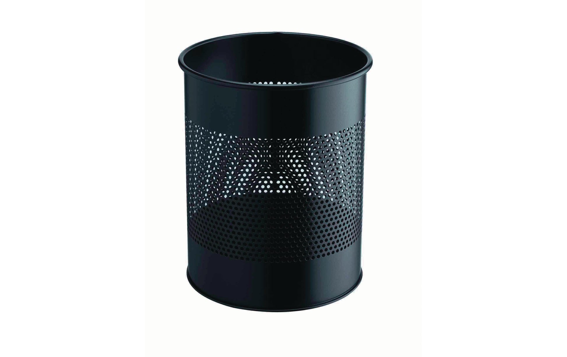 Durable Papierkorb – 15 l – Metall, schwarz