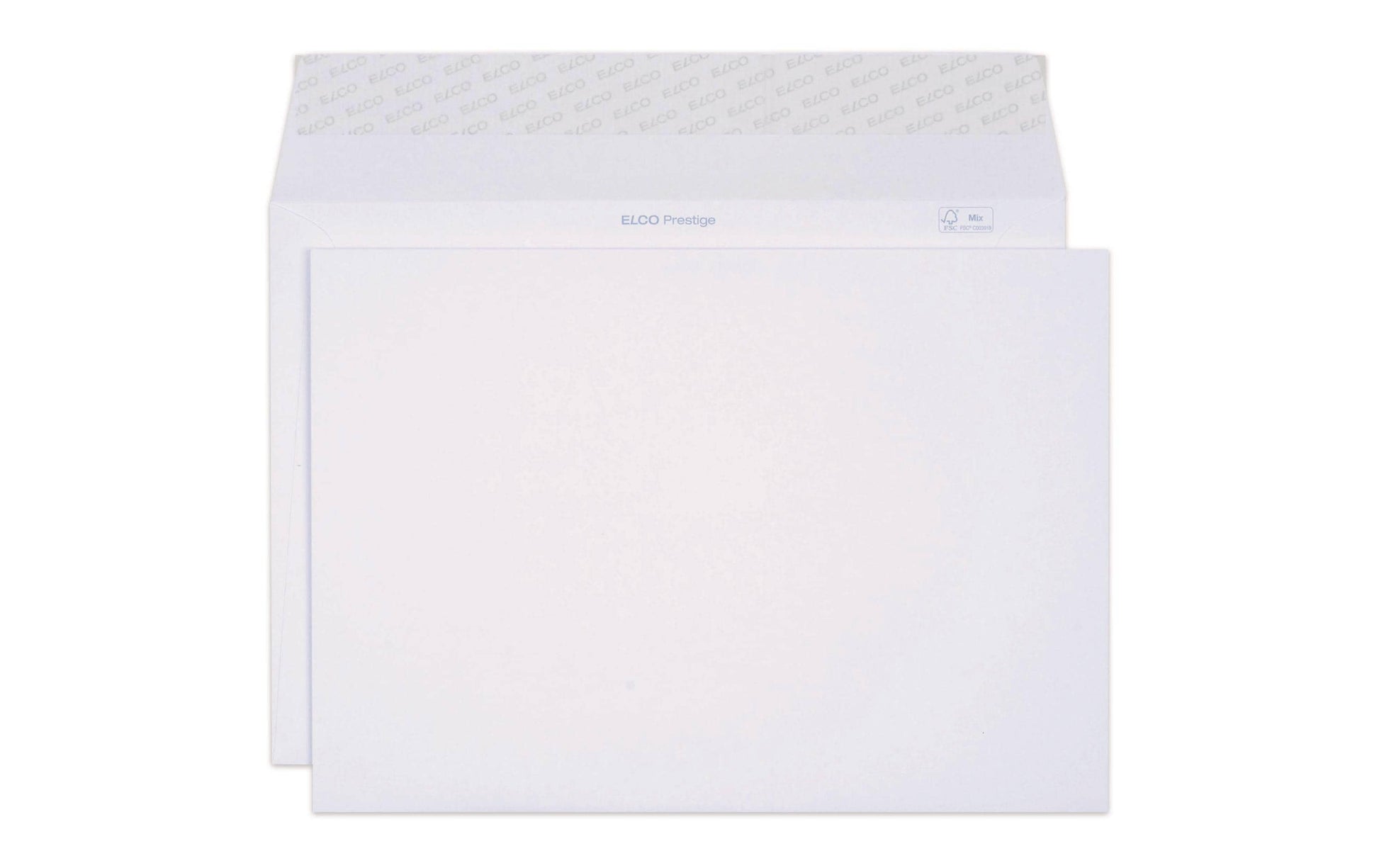 Elco Couvert B4, ohne Fenster, selbstklebend, weiss, 120 g/m² – 5 Stk.