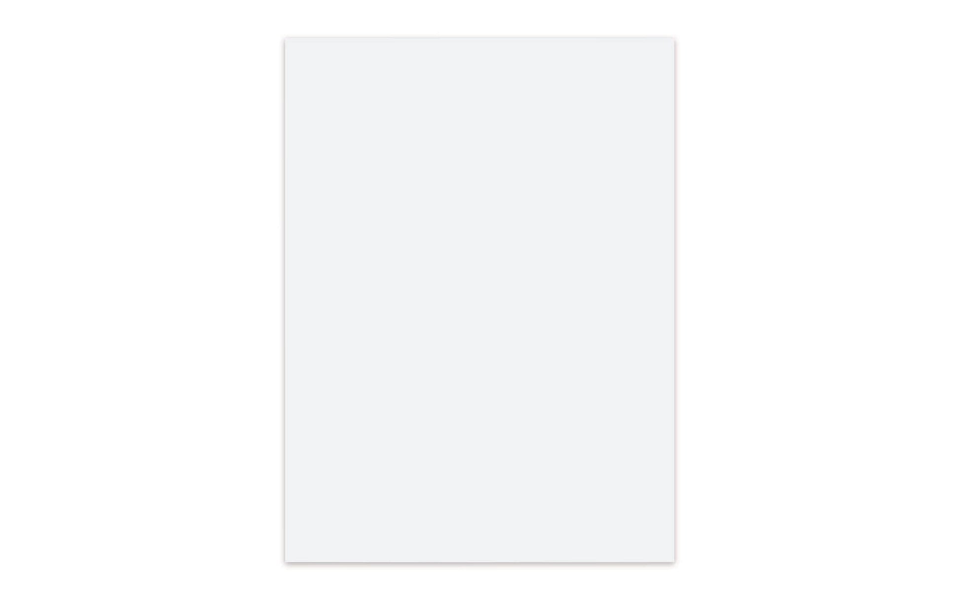 Elco Schreibblock Prestige, A4, blanko, Leimbindung, 50 Blatt, 80 g/m² – weiss
