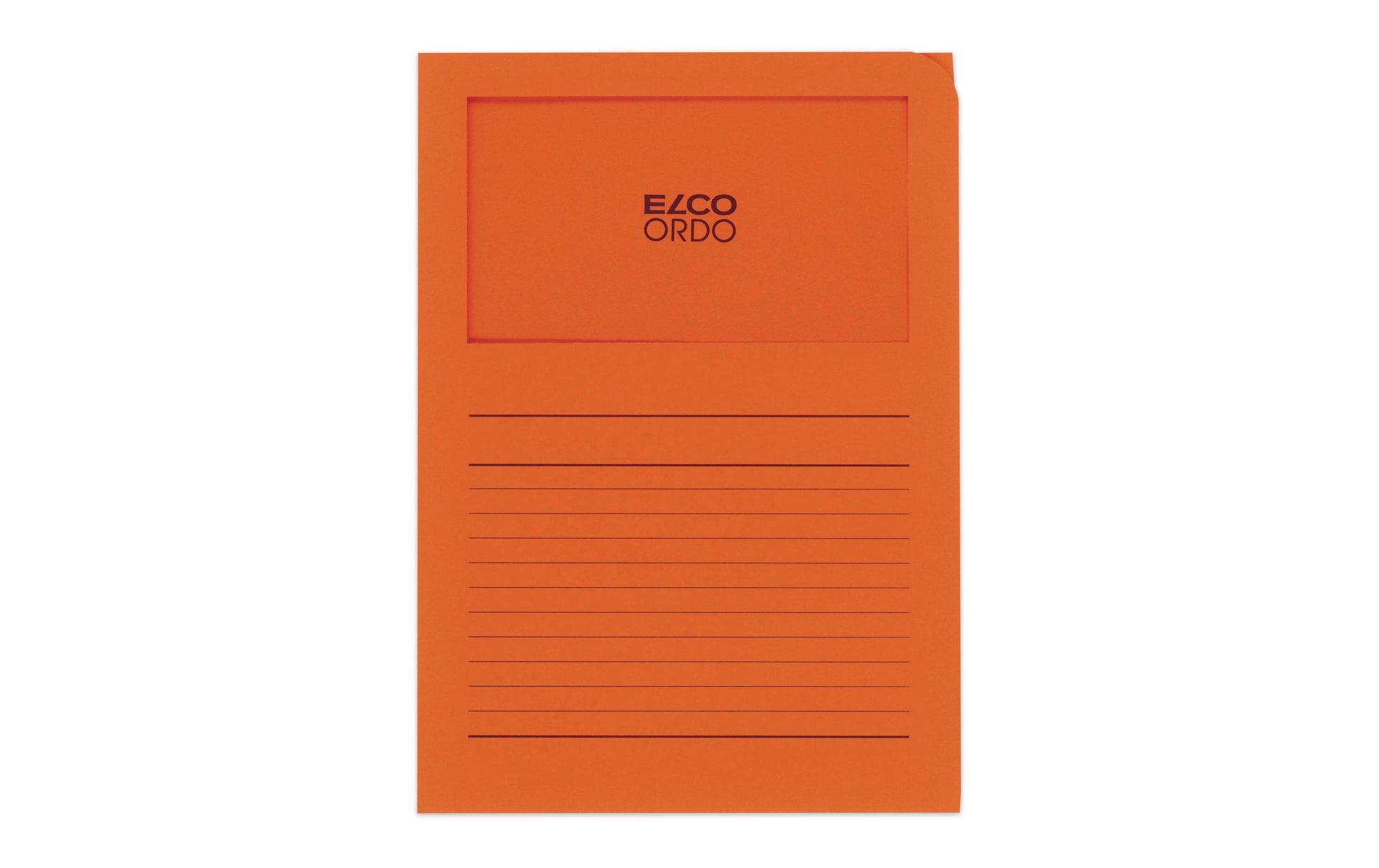 Elco Ordo Classico Sichtmappe A4 – Orange, Papier, 10er-Pack