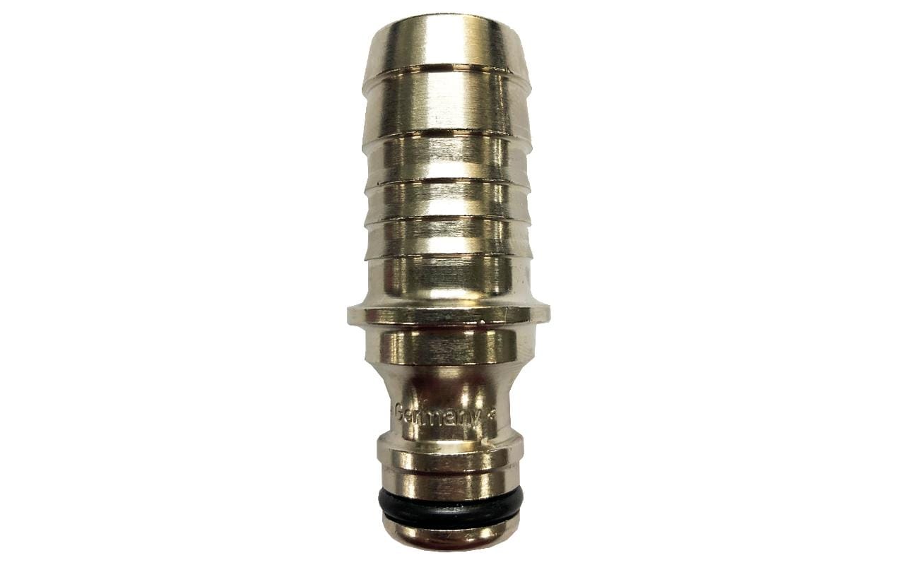 Alba-Krapf Kupplungsnippel – 19 mm (3/4"), Messing, Silber, 16 bar