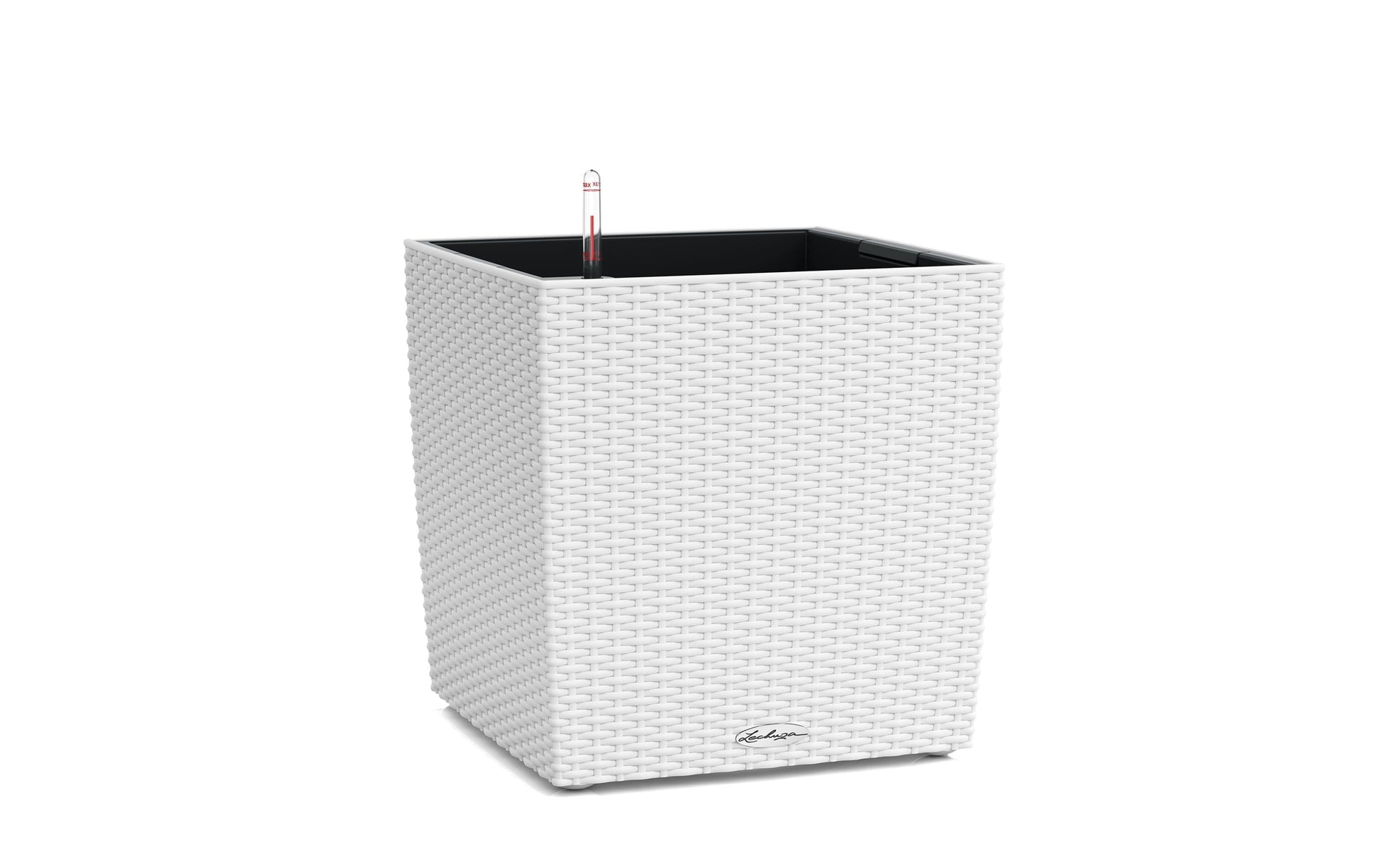 LECHUZA Topfpflanzer – 50 × 50 × 50 cm – Kunststoff, weiss