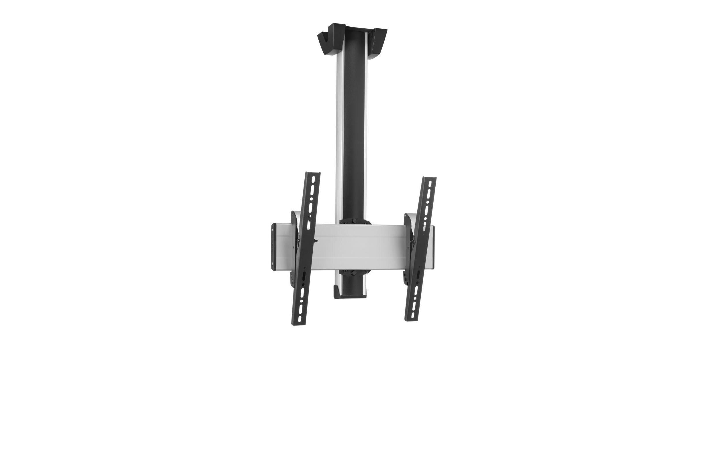 Vogel's 6VO BUNDLE CT1544 – Wandhalterung, schwenkbar, bis 65", VESA 400×400, bis 80 kg, Silber