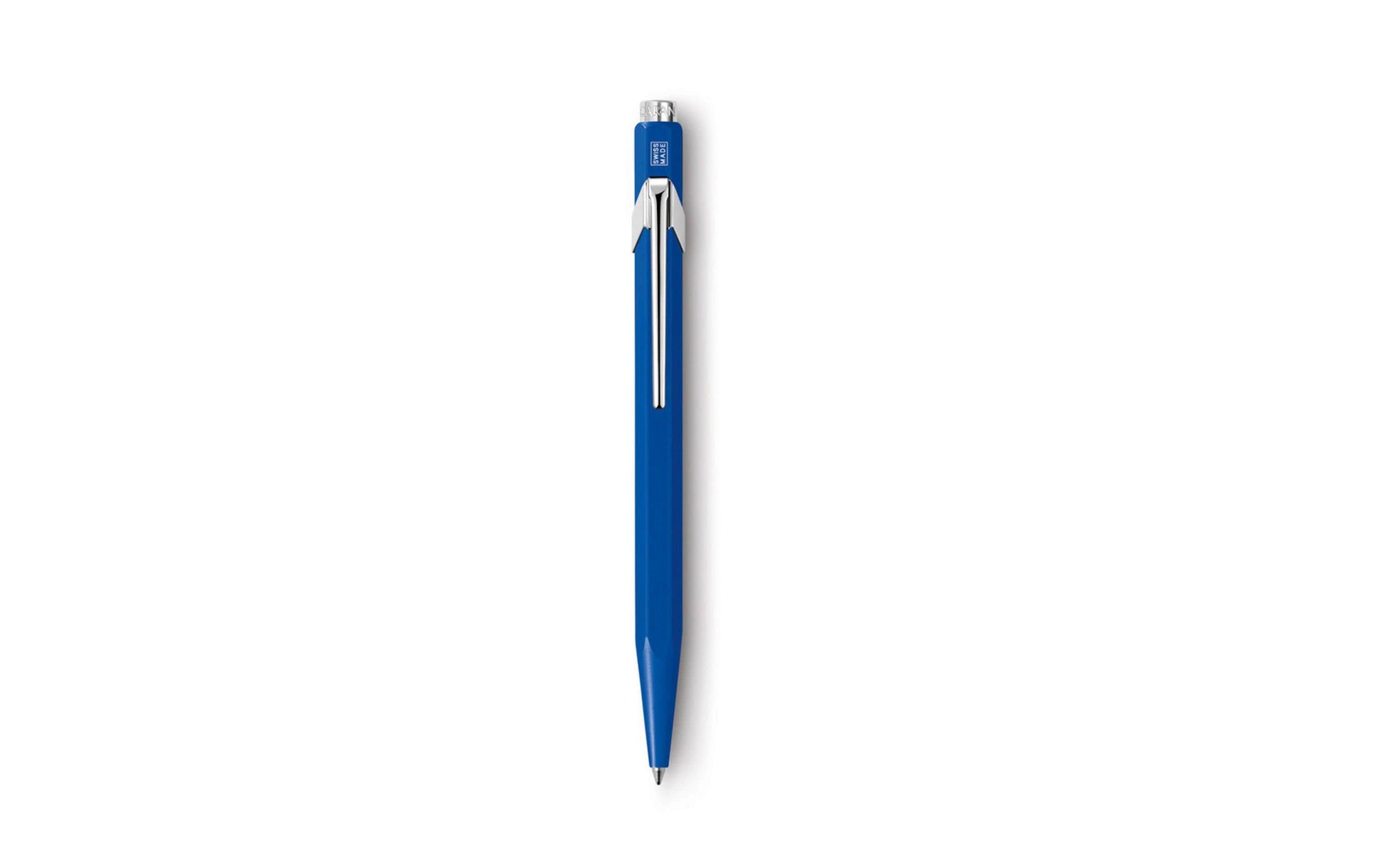 Caran d-Ache Caran d'Ache Kugelschreiber – Blau, Aluminium