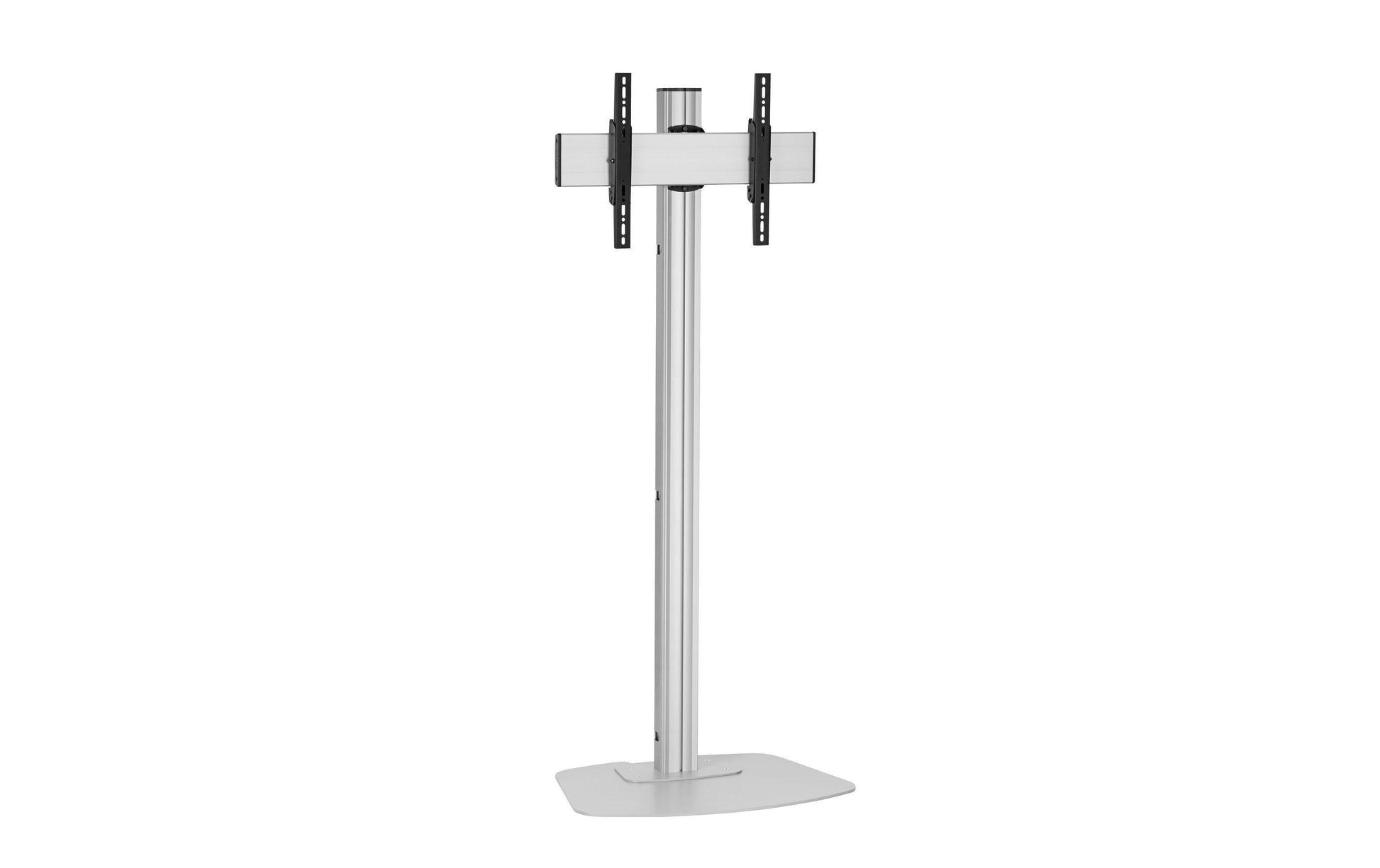 Vogel's Vogels 6VO F1844S – Displayständer, höhenverstellbar, bis 65", VESA 400×400, bis 80 kg, Silber