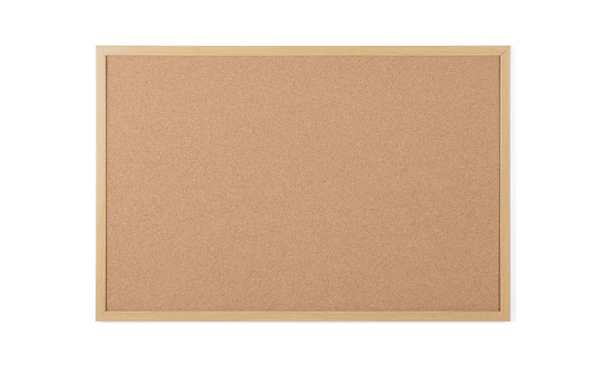 Bi-Office Pinnwand – Kork, Holzrahmen – 90 × 60 cm