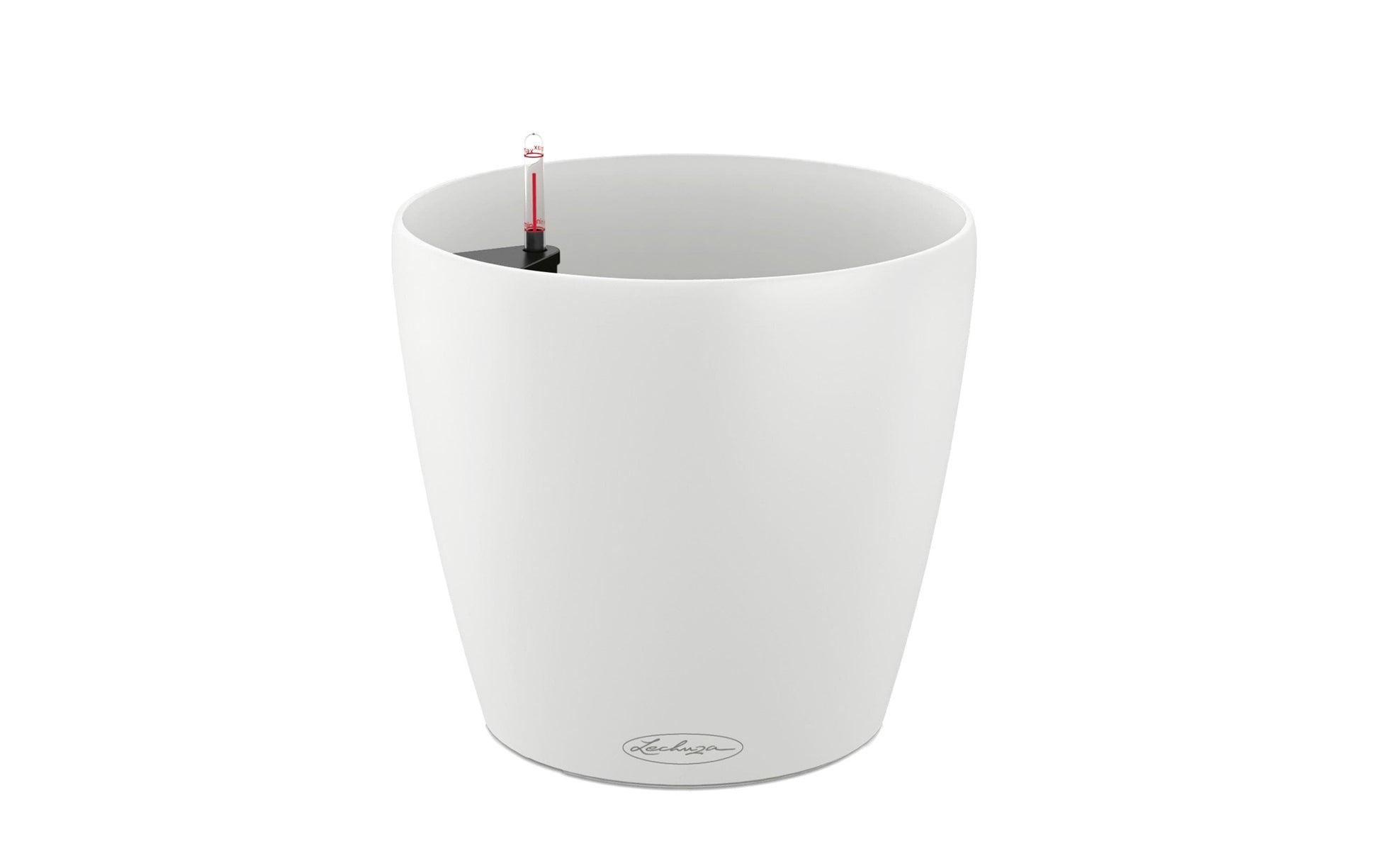 Lechuza CLASSICO Color 43 Pflanzentopf – Ø 42 × 39,5 cm – Polycarbonat & Polypropylen, weiss
