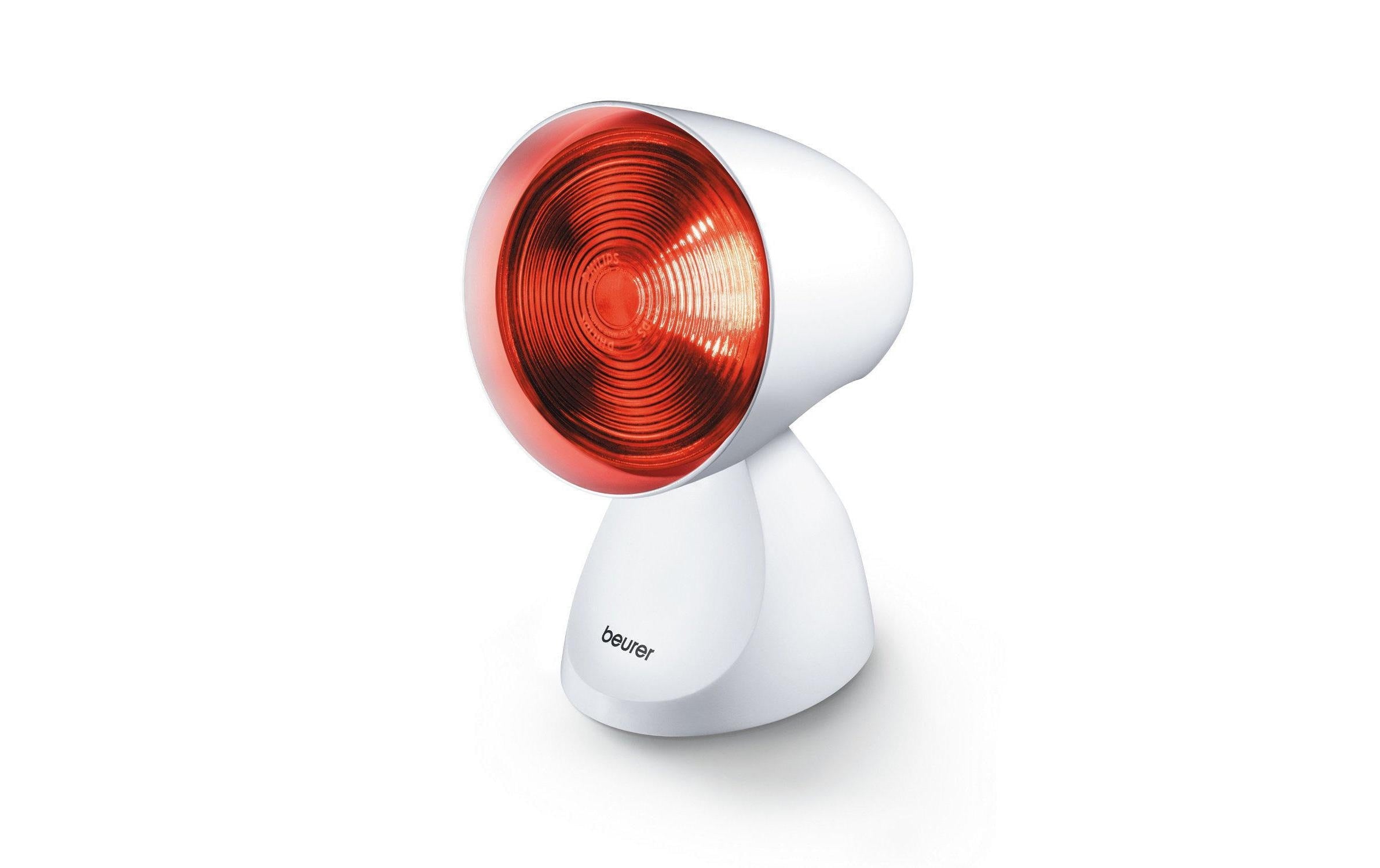 Beurer Infrarotlampe IL21 – neigbar, 150 W – 22 × 14,5 × 17,5 cm
