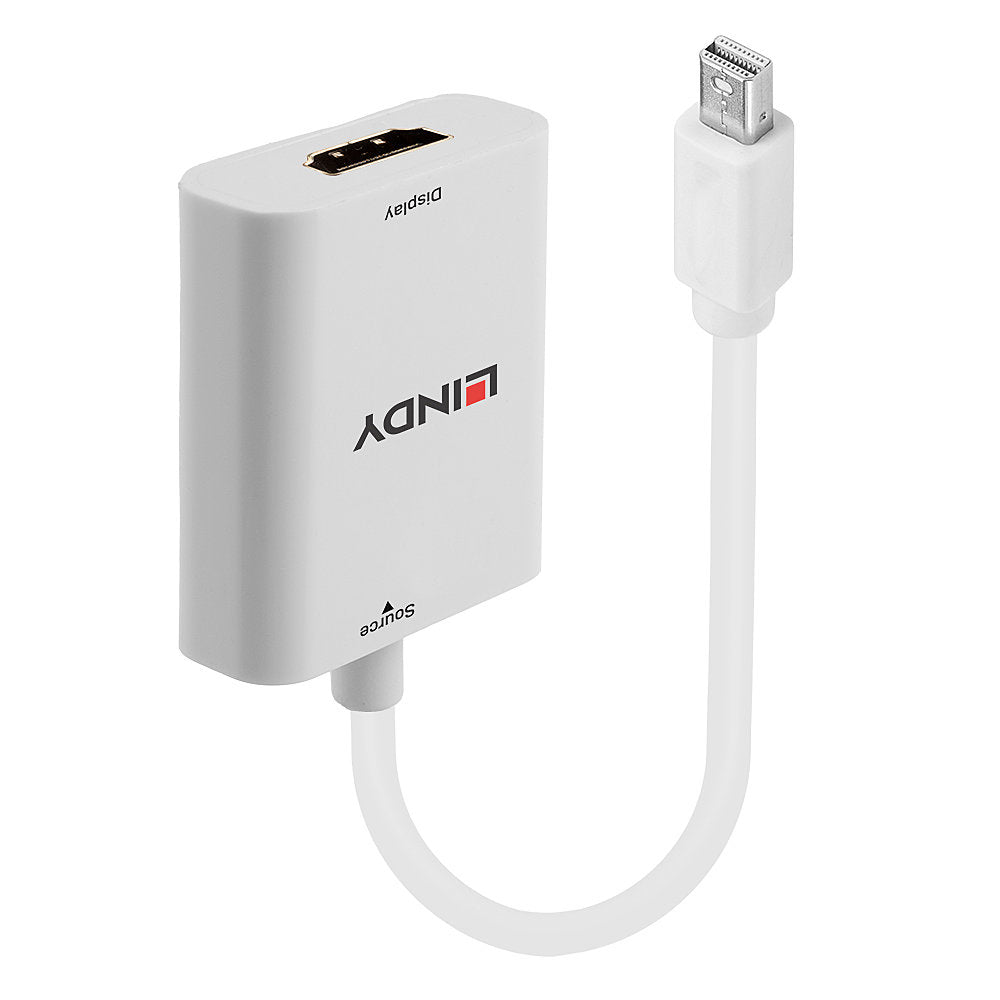 LINDY – DisplayPort (Stecker) auf HDMI (Buchse) Adapter, DP 1.2, 4K@60 Hz