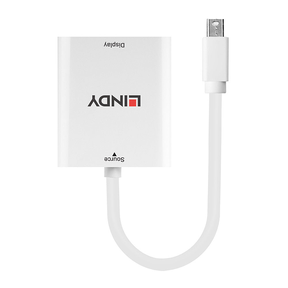 LINDY – DisplayPort (Stecker) auf HDMI (Buchse) Adapter, DP 1.2, 4K@60 Hz