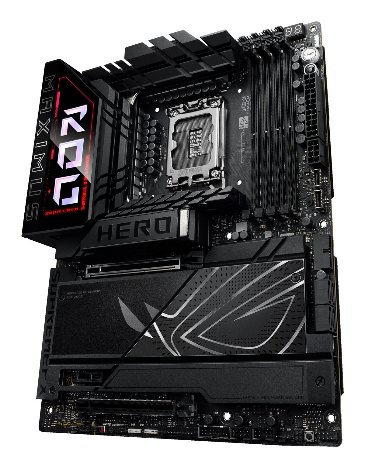 ASUS ROG MAXIMUS Z890 HERO – Mainboard – LGA 1851, Intel Z890, ATX, DDR5, 192 GB