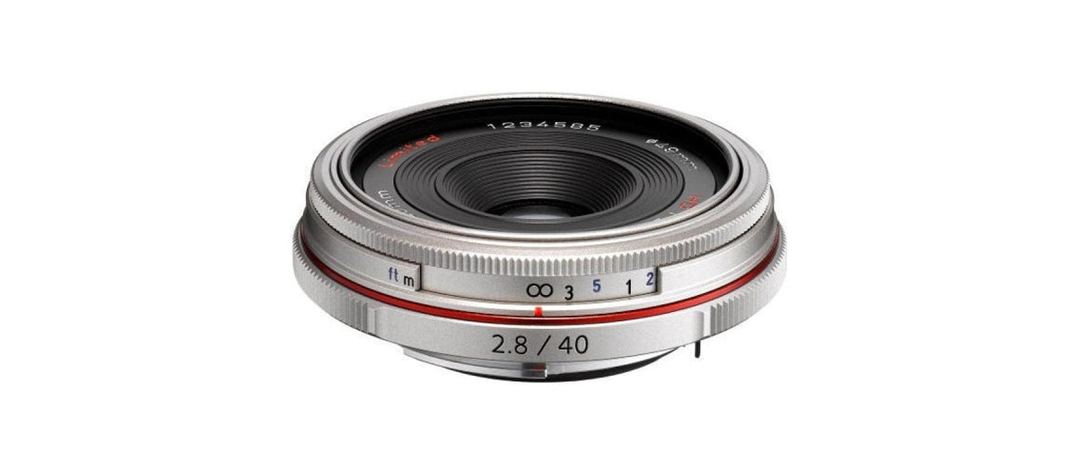 Pentax HD DA 40 mm f/2.8 Limited Objektiv für Pentax K - Silber