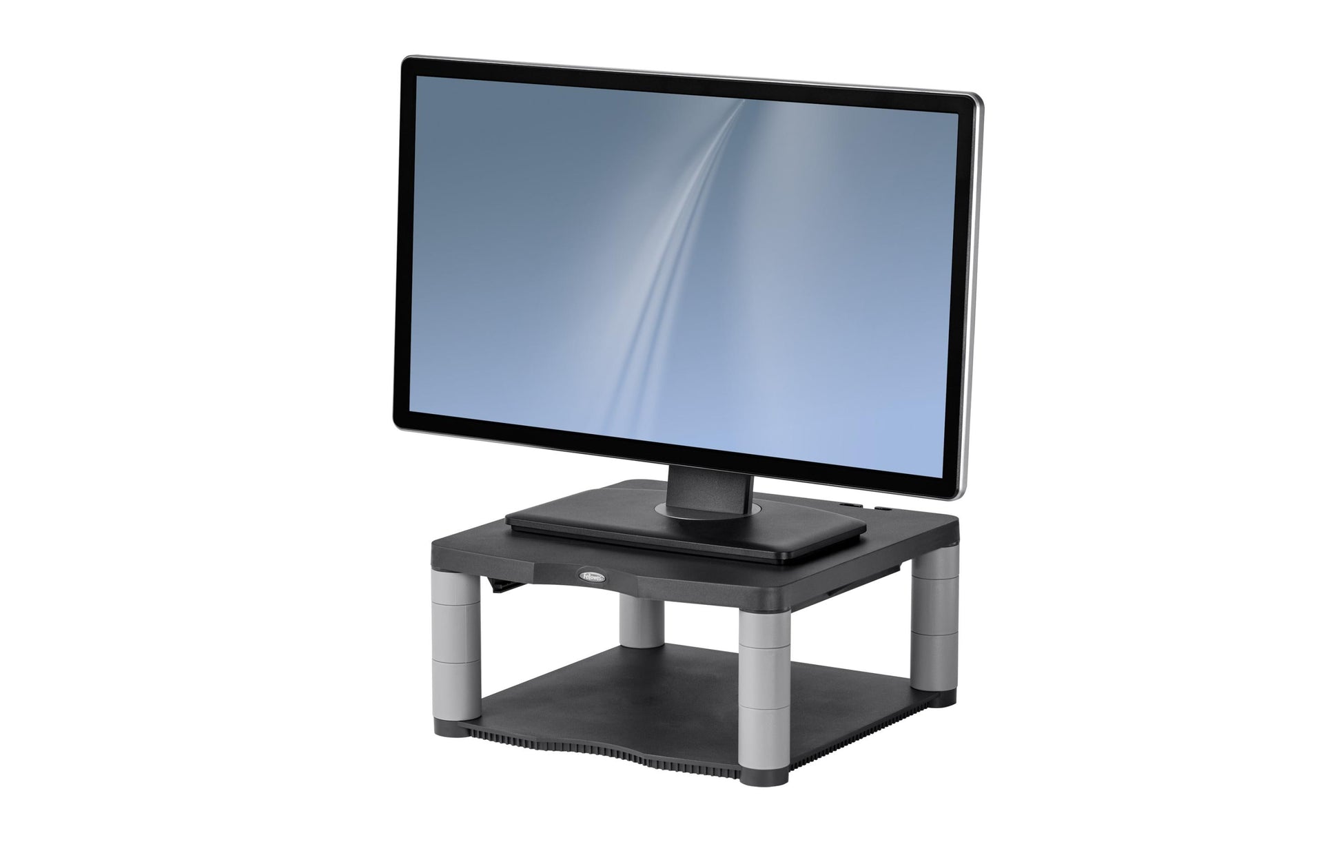 Fellowes Standfuss, 1 Monitor, bis 21", 36 kg, höhenverstellbar, grau